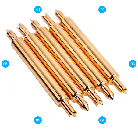 華榮華雙頭探針、高頻測(cè)試彈簧探針、pogopin探針、層層嚴(yán)格質(zhì)檢，保證產(chǎn)品零缺陷